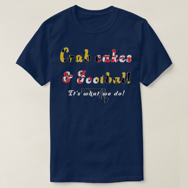 Krabbkakor och fotboll t shirt (Design framsida)