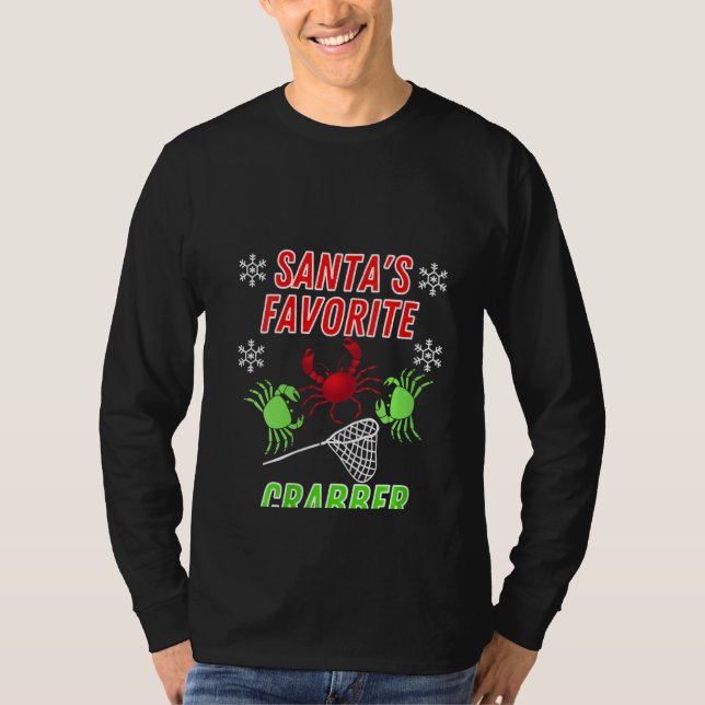 Krabbkrabba krabbor Crabber FishCrab C T Shirt (Framsida)