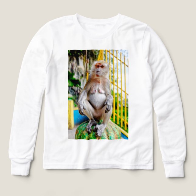 Krabbmacaque T Shirt (Design framsida)