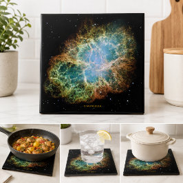 Krabbnebulosan Kakelplatta