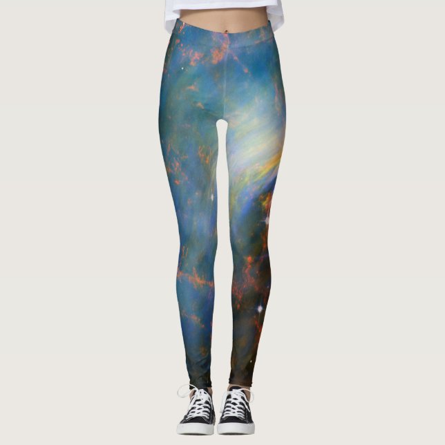 Krabbnebulosan Leggings (Framsida)