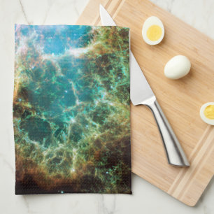 Krabbnebulosan rymdfoto kökshandduk