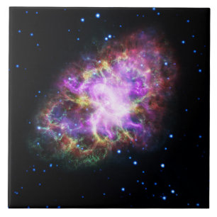 Krabbnebulosan Supernovarest Hubble-komposit Kakelplatta