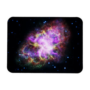 Krabbnebulosan supernovarest Hubble-komposit Magnet