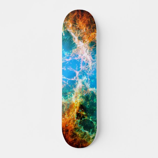 Krabbnebulosan supernovarest Hubble-rymdfoto Skateboard Bräda 20,5 Cm (Framsida)