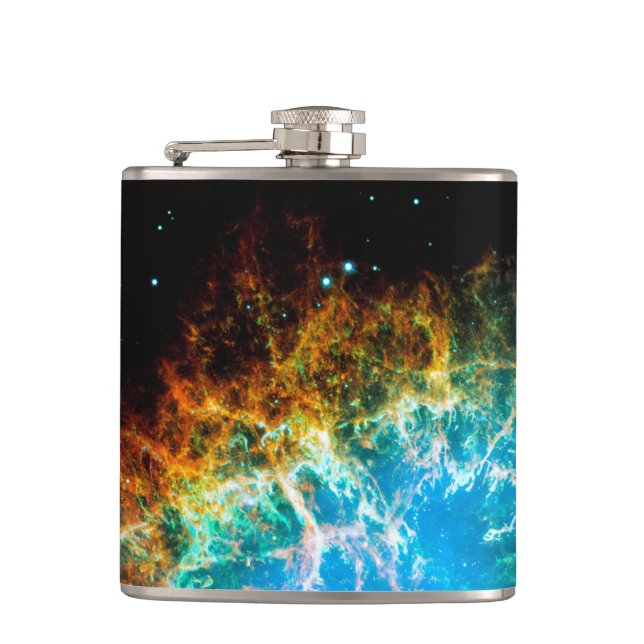 Krabbnebulosan supernovarest Hubble-teleskopbild Fickplunta (Framsidan)