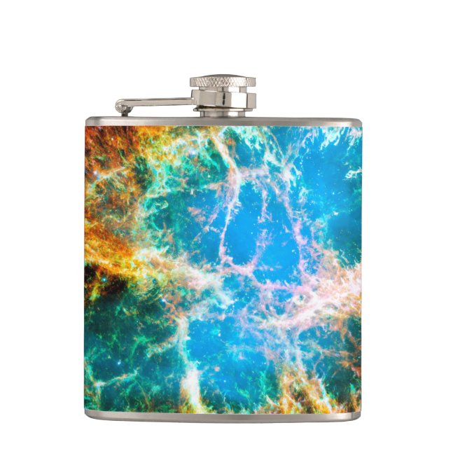 Krabbnebulosan supernovarest Hubble-teleskopets fo Fickplunta (Framsidan)