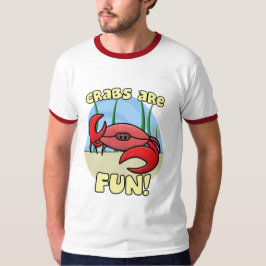 Krabbor är den roliga RingertShirten Tee Shirt