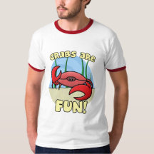 Krabbor är den roliga RingertShirten