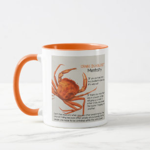 Krabbor i Bucket Coffee Mugg