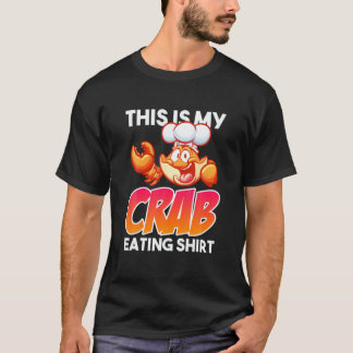 Krabbor: Lustigt känt Crabby Seafood T Shirt