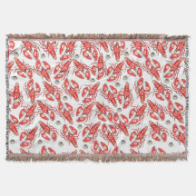 Krabbor och hummer. Seafood.