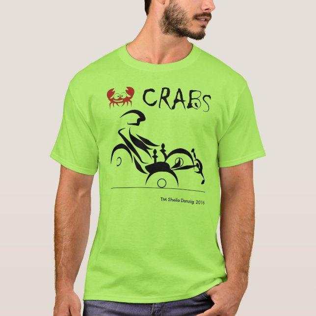 KRABBOR Trikes Tee Shirt (Framsida)