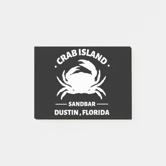 krabbösandbar Dustin Florida Post-it Block (Framsida)