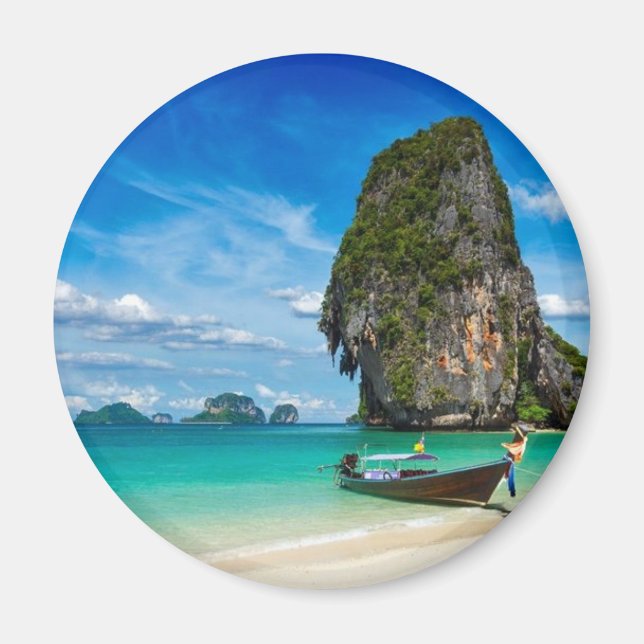 Krabi ö magnet (Framsidan)