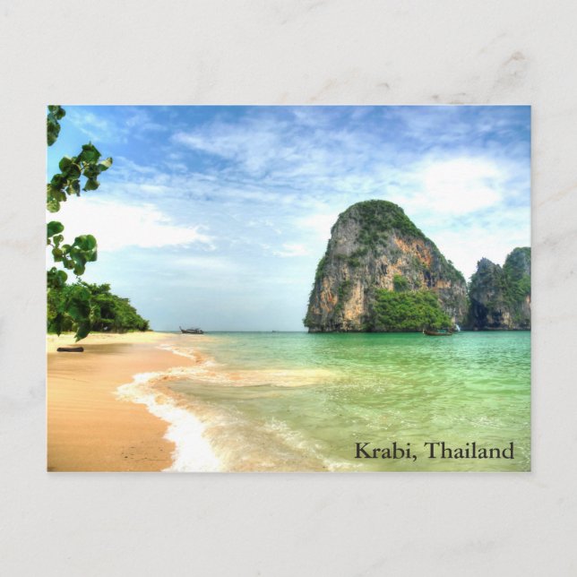 Krabi, Thailand Vykort (Framsida)