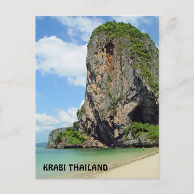 Krabi Thailand vykort (Framsida)
