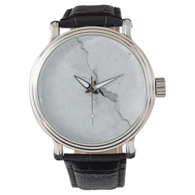 Krackad betong armbandsur (Framsida)