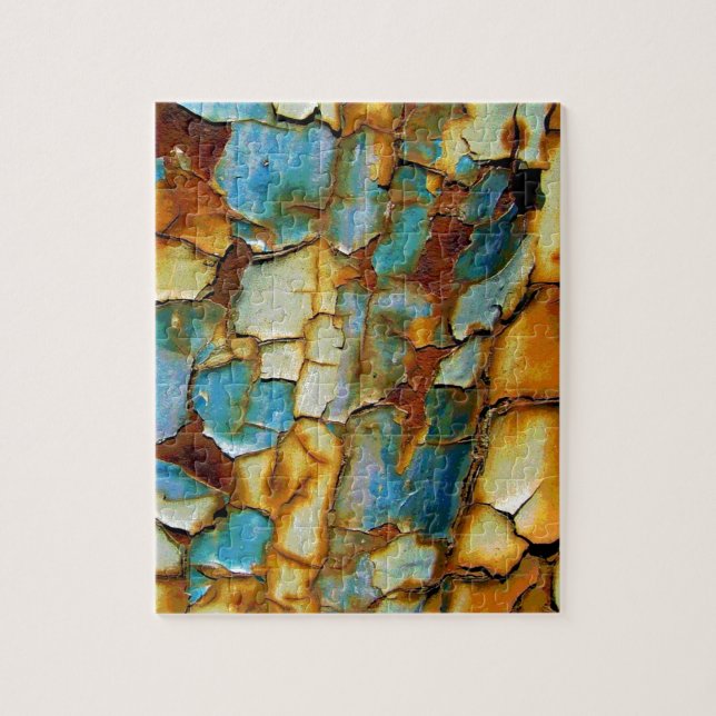 Krackad färg pussel (Vertikal)