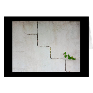 Krackad Hälsningskort