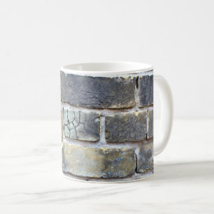 Krackad skrumppning Soft grunge Brick Wall Kaffemugg