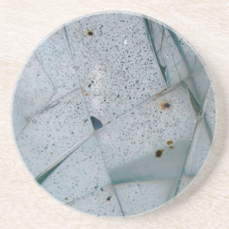 Krackat glas underlägg sandsten
