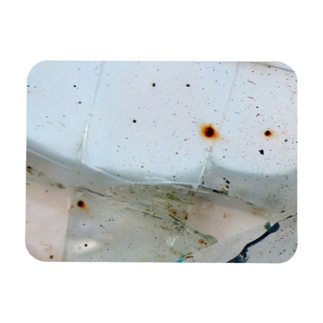 Krackat och kräftglas magnet (Horisontell)