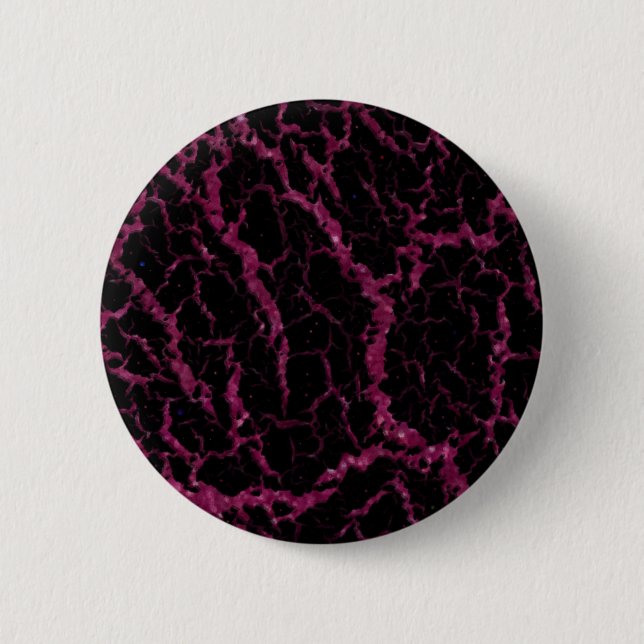 Krackat utrymme Lava - Glitter Fuschia Knapp (Framsida)