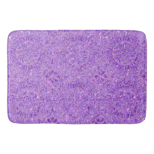 Krackat Violet Bath Mat Badrumsmatta (Framsidan)