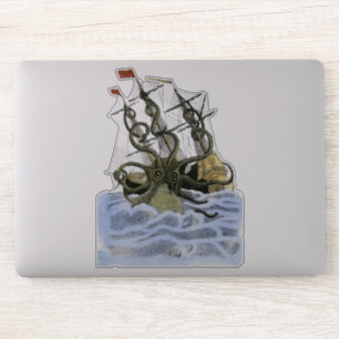 Kracken Transparent Klistermärken