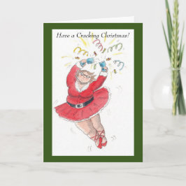 Krackning av julmjölskort kort