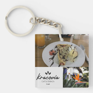 Kracovia Cafe Food Keychain - kastning av San José