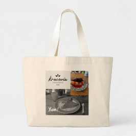 Kracovia Cafe Tote - Celebrate Flavor Jumbo Tygkasse