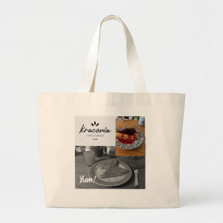 Kracovia Cafe Tote - Celebrate Flavor Jumbo Tygkasse