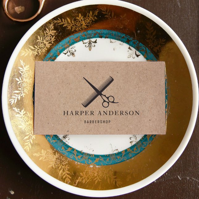 Kraft Beauty Hair Studio Professionell Artist Visitkort (Skapare uppladdad)