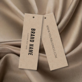 Kraft Business Product Label hängning Märkre Litet Visitkort