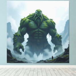 „Kraft der Erde – Der uralte Steingigant“ Canvastryck