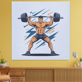 „Kraft des Willens“ Canvastryck