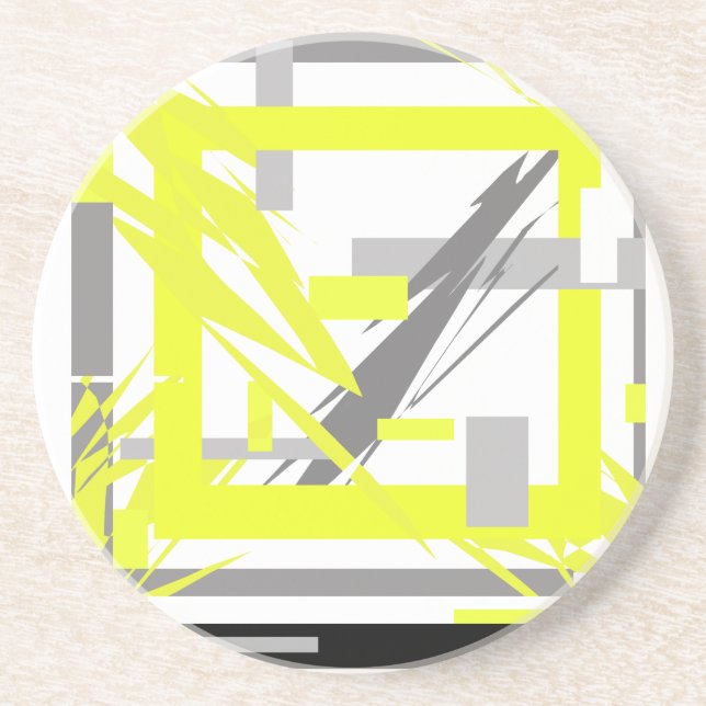 Kraft Energi Abstrakt Konst Underlägg (Framsidan)