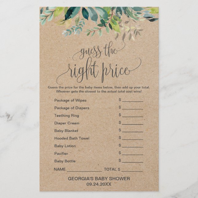 Kraft Foliage What's in Your Mobil (Framsida)