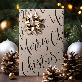 Kraft God jul Calligraphy Helgdag Presentpapper