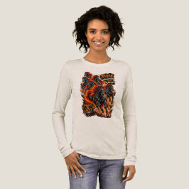 Kraft i Enighet – T-Shirt med Vild Häst Grafik