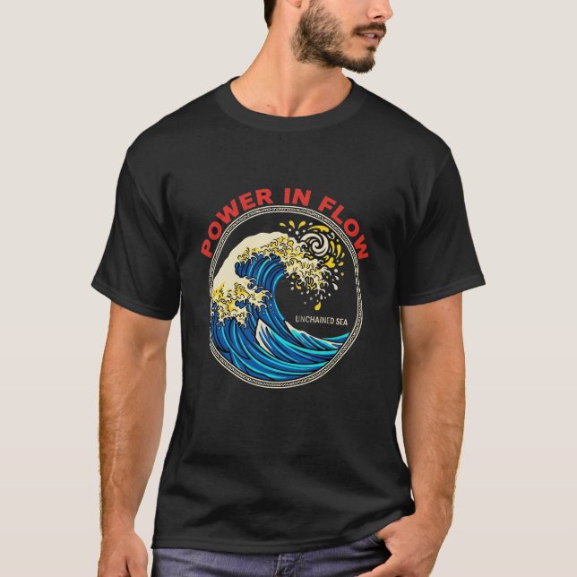 Kraft i Flöde T Shirt (Framsida)