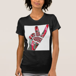 Kraft i Handflatan: Salute i två Finger T-shirt