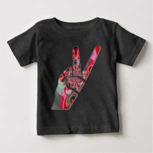 Kraft i Handflatan: Salute i två Finger T-shirt