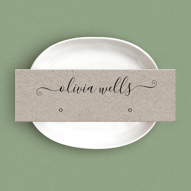 Kraft Namnteckning Visningen Mini  för utläsning a Visitkort (Skapare uppladdad)