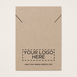 Kraft Necklace lägg till ditt judiska Visning-kort Visitkort