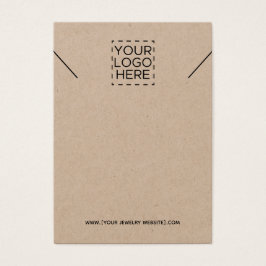 Kraft Necklace lägg till ditt judiska Visning-kort Visitkort