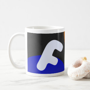 Kraft och acceleration Mugg: Frigör F=morsa Kaffemugg