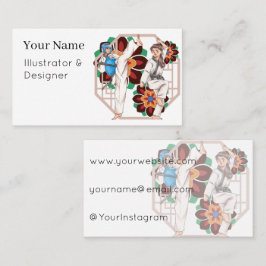 Kraft och serenitet - Taekwondons konst Visitkort